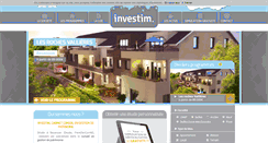 Desktop Screenshot of investim-besancon.com